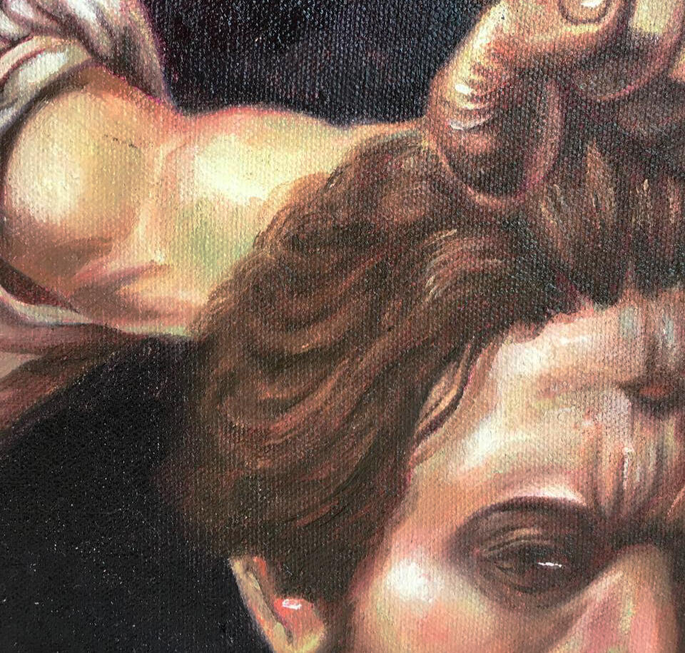 Mastercopy of Caravaggio's "David with the Head of Goliath" (c. 1600-01)